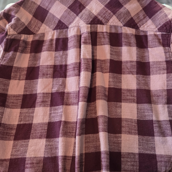 Scotch & Soda Purple Plaid Shirt - Picture 5 of 8